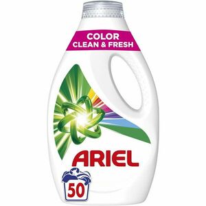 Detergent de rufe lichid Ariel Color Clean & Fresh, 50 spalari, 2.5L imagine