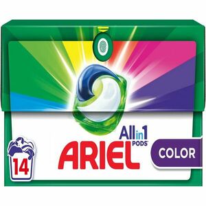 Detergent de rufe capsule Ariel All-in-One PODS Color, 14 spalari imagine