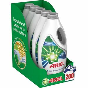 Detergent lichid Ariel Mountain Spring, 200 spalari, 5x2L imagine