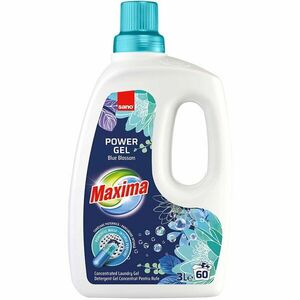 Detergent gel concentrat pentru rufe Sano Maxima Blue Blossom , 60 spalari, 3 l imagine