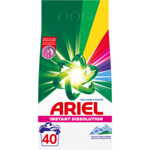 Detergent de rufe pudra Ariel Color, 40 spalari imagine