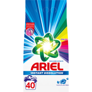 Detergent de rufe pudra Ariel Touch of Lenor Color, 40 spalari imagine