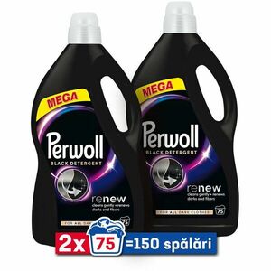 Pachet 2 x Detergent lichid pentru rufe Perwoll Renew Black, 150 spalari, 6 L imagine