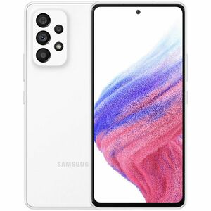 Samsung Galaxy A53 5G Dual Sim 256 GB Awesome White Foarte bun imagine