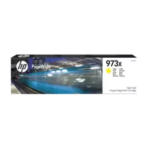 Cartus Inkjet HP 973X PageWide Yellow 7K imagine