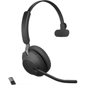 Casti Jabra Evolve2 65 Mono USB-A UC Negru imagine