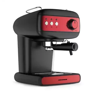 Espressor cafea Heinner HEM-1100BKRD 850W Negru/Rosu imagine