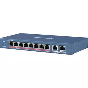 Switch Hikvision DS-3E0310HP-E fara management cu PoE 8x1000Mbps RJ45 + 2 x Uplink imagine