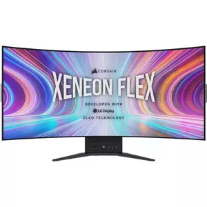 Monitor LED Corsair XENEON FLEX 45WQHD240 UWQHD 0.03ms Negru imagine