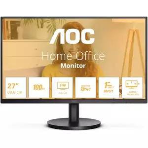 Monitor LED AOC 27B3HMA2 27" Full HD 100Hz 1ms HDMI Black imagine