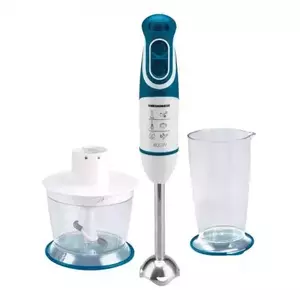 Blender de mana Heinner HB-600 600W 5 viteze Alb/Albastru imagine