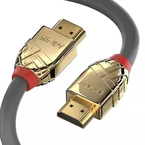 Cablu Lindy 37866 HDMI Cable Gold Line 10m imagine