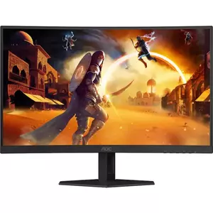 Monitor LED AOC C27G4ZXE 27" Curbat Full HD 280Hz 0.3ms HDMI DP Black imagine