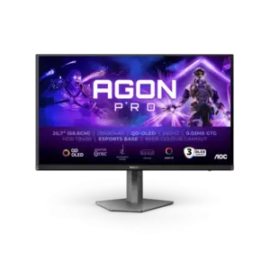 Monitor QD-OLED AOC AGON AG276QZD2 27" QHD 240Hz 0.03ms HDMI DP Dark Grey imagine