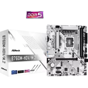 Placa de baza Asrock B760M-HDV/M.2 Socket 1700 imagine