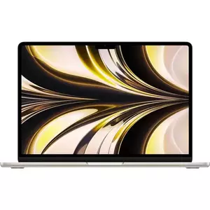 Notebook Apple MacBook Air 13 (2024) 13" Apple M2 8-core GPU 8-core RAM 16GB SSD 256GB Tastatura INT OS Sequoia Starlight imagine