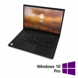 Laptop Second Hand Lenovo ThinkPad X1 Extreme, Intel Core i7-8750H 2.20 - 4.10GHz, 16GB DDR4, 512GB SSD, 14 Inch 4K UHD Touchscreen, Webcam + Windows 10 Pro imagine