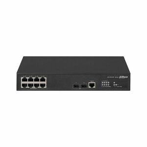 Switch cu 8 porturi Dahua AS4300-8GT2GF, MAC 16K, 20 Gbps, cu management imagine