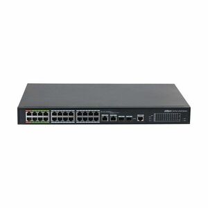 Switch cu 26 porturi Dahua LR2226-24ET-360-V2, MAC 4K, 8.8 Gbps, cu management, PoE imagine