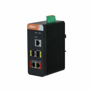 Switch cu 4 porturi Dahua IS4204-2GT-120, MAC 8K, 14 Gbps, cu management, PoE imagine