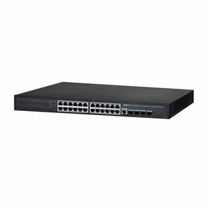 Switch cu 24 porturi Dahua PFS4428-24GT-370, MAC 8K, 56 Gbps, cu management, PoE imagine