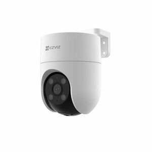 Camera supraveghere IP PT WiFi cu iluminare duala EZVIZ CS-H8C-FHD, 2 MP, 4 mm, IR 30 m, auto tracking, microfon si difuzor, sirena, slot card imagine