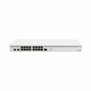 Router rackabil Gigabite cu 16 porturi MikroTik CCR2004-16G-2S+, 2 porturi SFP, 1U, 10 Gbps imagine