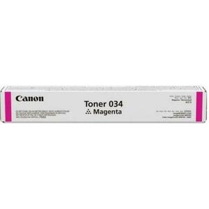 Toner Canon 034M, acoperire aprox. 7300 pagini (Magenta) imagine