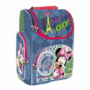 Ghiozdan ergonomic Minnie Mouse, clasele primare, impermeabil Starpak imagine