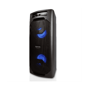 Boxa portabila Toshiba, Wireless, Karaoke, LED, 12V, 4000mAh, Negru imagine