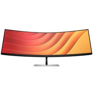 Monitor VA LED HP 44.5inch E45c G5, DQHD (5120x1440), HDMI, DisplayPort, Ecran curbat, Boxe, 165 Hz, 3 ms (Negru/Argintiu) imagine