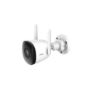 Camera supraveghere de exterior IMOU Bullet 2C IPC-F22P-0280B, 2MP, IR 30 m, 2.8 mm, detectie umana, slot card, microfon, IP WiFi, kit montare (Alb) imagine