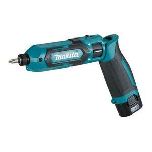 Masina de insurubat Makita TD022DSE, 2450 RPM, 7.2V, 1.5Ah (Turcoaz) imagine