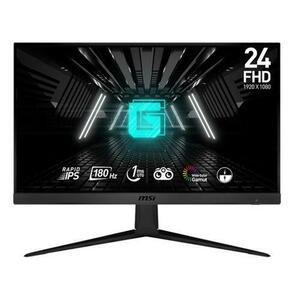 Monitor Gaming Rapid IPS LED MSI 24inch G2412F, Full HD (1920 x 1080 ), HDMI, DisplayPort, 180 Hz, 1 ms (Negru) imagine