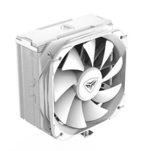 Cooler CPU PCCOOLER K4 WH, 1x130 mm, 1600 rpm, PWM (Alb) imagine