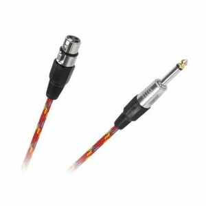 Cablu microfon XLR mama-6.3 JACK tata, 3m imagine