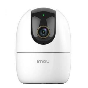 Camera supraveghere interior IMOU Ranger 2 IPC-A42P-L, wireless IP WiFi, 4 MP, IR 10 m, 3.6 mm, sirena incorporata, microfon, slot card (Alb) imagine