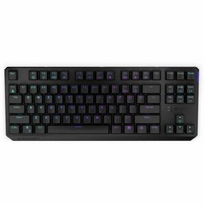 Tastatura Mecanica Endorfy Thock TKL Wireless, iluminare RGB, USB-A, Bluetooth, Switch Kailh Box Black, Layout US (Negru) imagine