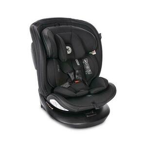 Scaun auto pentru copii Lorelli Aviator Black Jasper, Isofix, i-Size, 0 Luni-12 Ani, 40-150 cm, certificat R129, baza rotativa 360 grade, reglabil, sistem protectie impact lateral, sistem antibasculare imagine