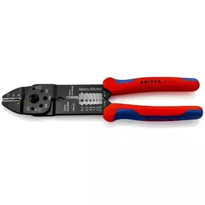 Cleste de sertizare, KNIPEX, 97 21 215, otel special, lungime 230 mm imagine