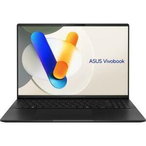 Laptop ASUS VivoBook S 16 OLED M5606WA (Procesor AMD Ryzen™ AI 9 HX 370 (24M Cache, up to 5.1 GHz) 16inch 3.2K 120Hz, 32GB, 1TB SSD, AMD Radeon 890M Graphics, Negru) imagine