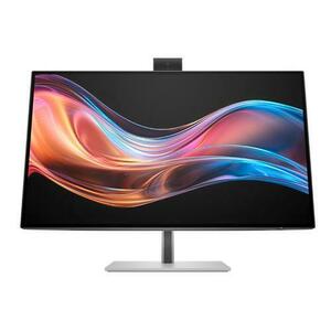 Monitor IPS LED HP 27inch 727pm, UHD (3840 x 2160), HDMI, DisplayPort, Boxe, Pivot (Argintiu) imagine