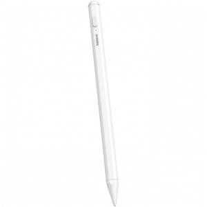 Touch Pen Baseus Smooth Writing 2 Magnetic Series P80015802213-02 pentru Apple iPad, Versiune Activ (Alb) imagine