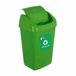 Cos de gunoi pentru recilare Heinner HR-AL-35V, ECO 35 L (Verde) imagine