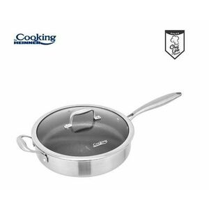 Tigaie Adanca Inox Heinner HR-MRK-28C, 38 x 7.5 cm, 4.2 L imagine