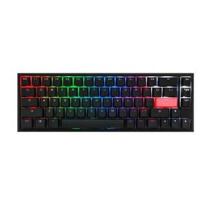 Tastatura Gaming DUCKY One 2 SF RGB, Cherry Speed Silver, iluminare RGB (Negru) imagine