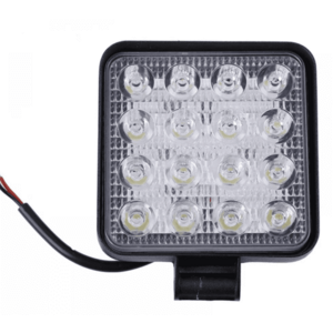 Proiector LED auto Offroad 16 led 48W PATRAT imagine