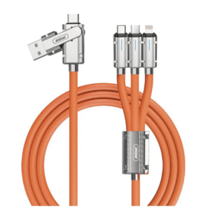 Cablu de date / Cablu de incarcare 120W Q SJ300 USB / TypeC la iOS / TypeC / Micro imagine