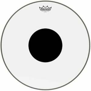 Remo CS-0318-10 Controlled Sound Clear Black Dot 18" Față de tobă imagine