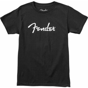 Fender Tricou Logo Black M imagine